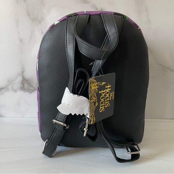Bioworld x Hot Topic Hocus Pocus Icons Mini Backpack- Purple- NWT - Picture 7 of 10